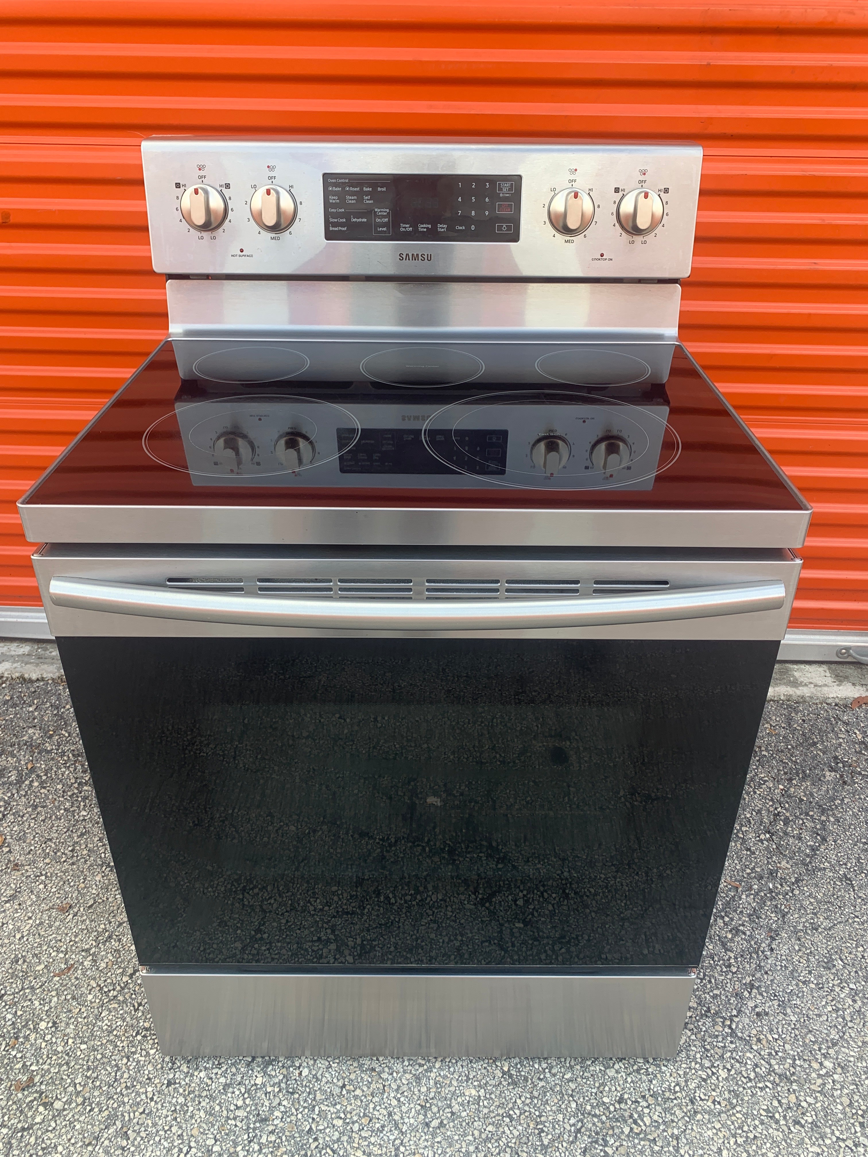 Samsung Stainless Steel Electric Stove Samsung Stainless Steel Electric Stove